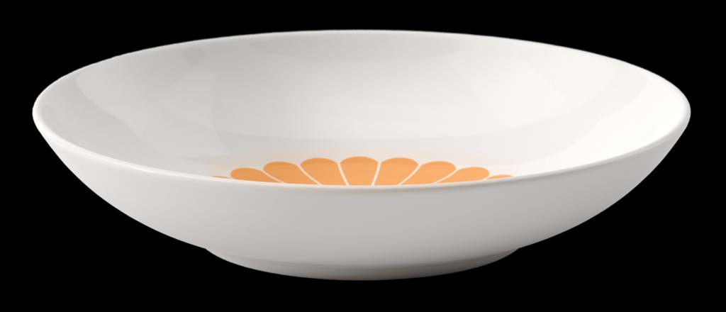 Hluboký talíř / talíř na těstoviny Fleur Soleil, Ø 24 cm