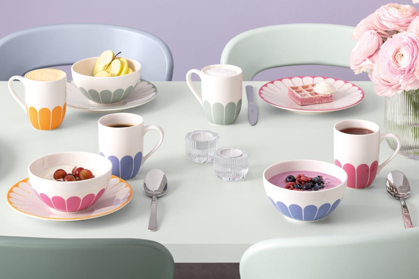 Miska Fleur Cassis, Ø 12 cm / 0,43 l