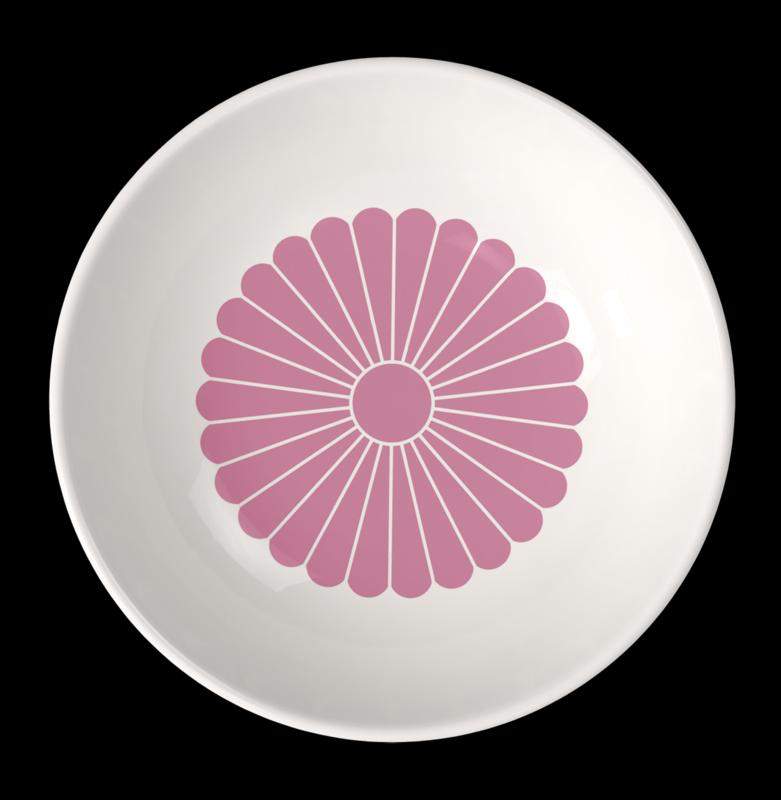 Miska Fleur Cassis, Ø 13 cm / 0,11 l