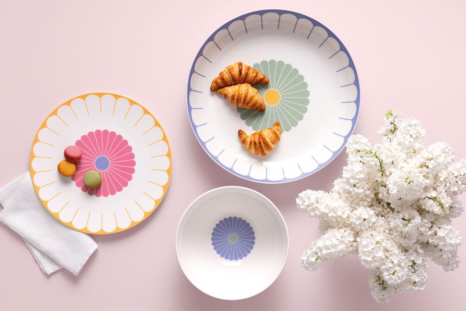 Salátová mísa Fleur Couleur, Ø 24 cm / 2,5 l