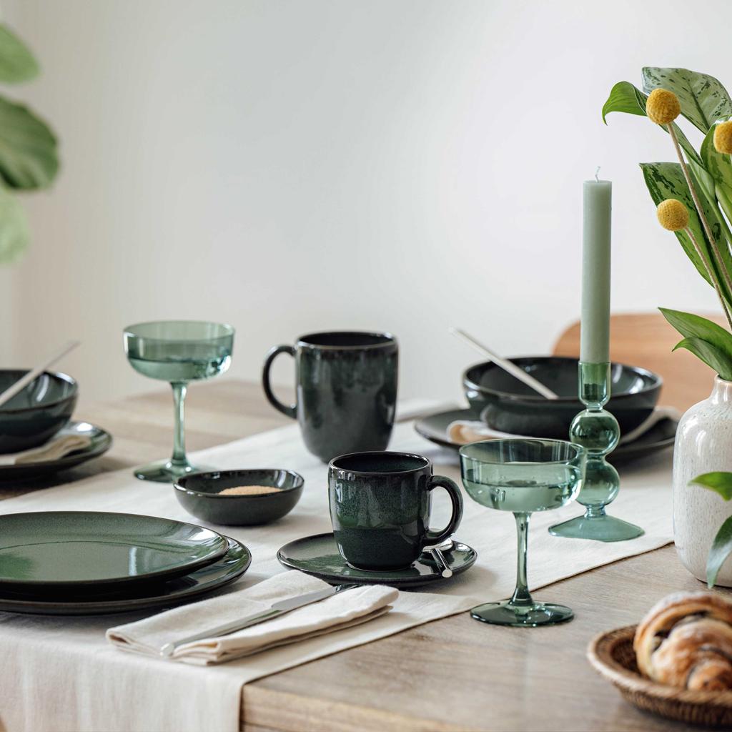 Kameninový šálek na kávu Lave vert, 0,16 l