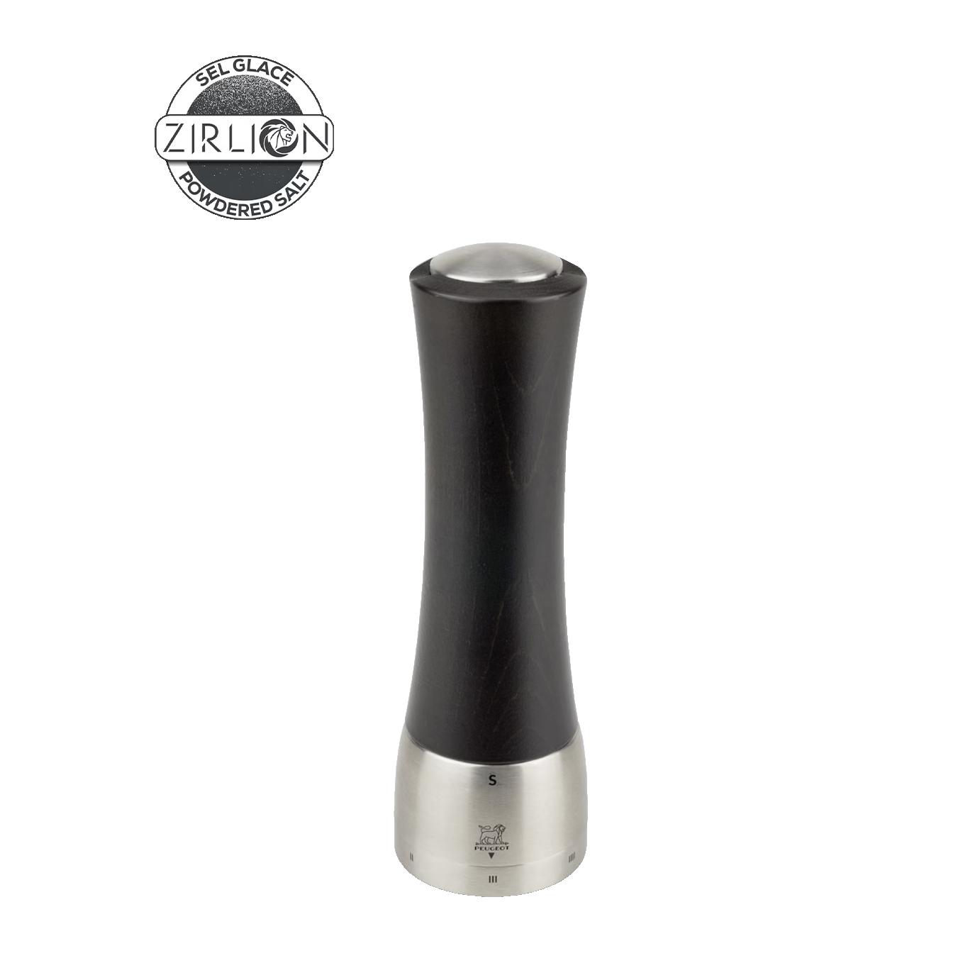 Mlýnek na sůl Madras Zirlion, 16 cm, čokoládový / nerez