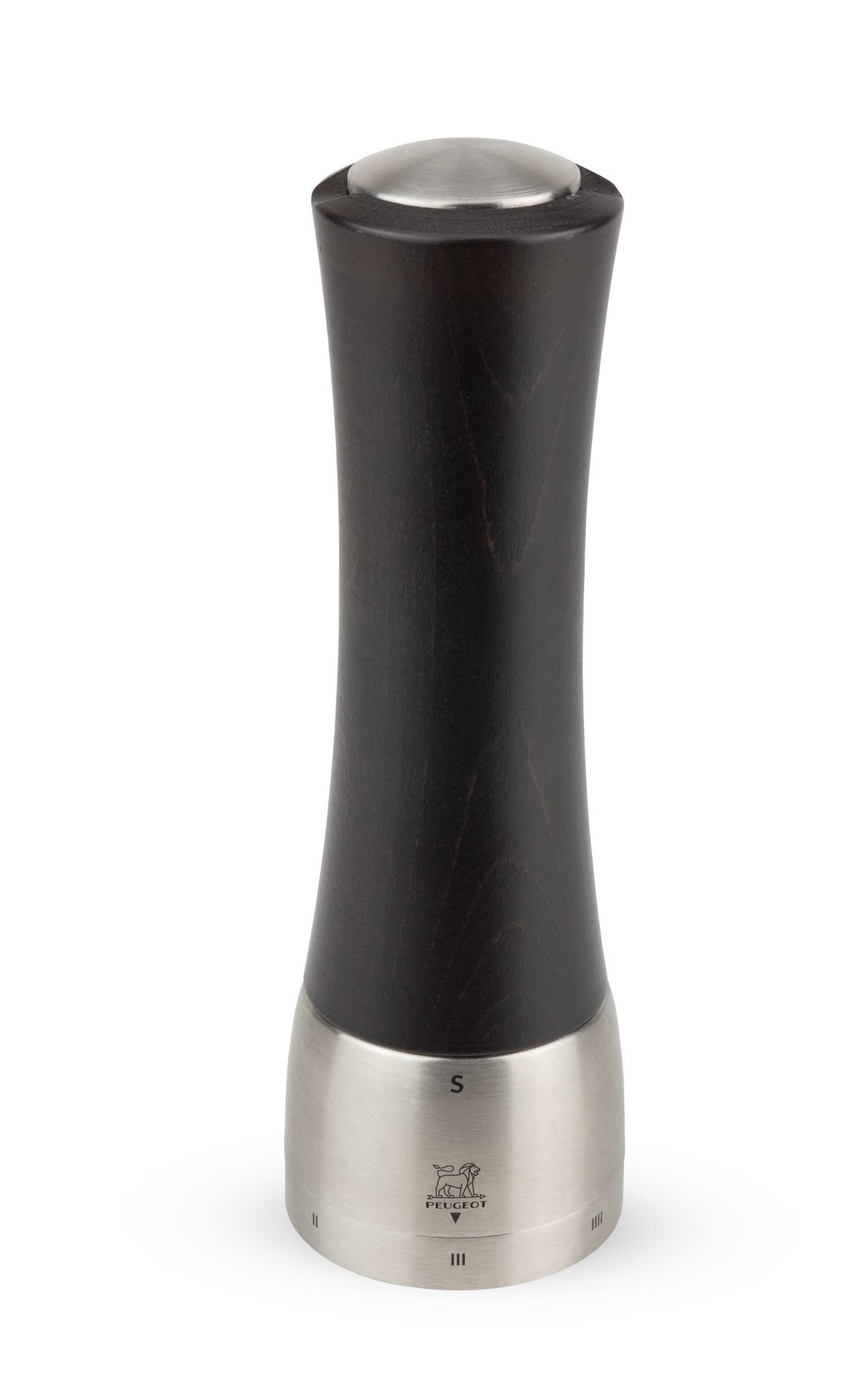 Mlýnek na sůl Madras Zirlion, 16 cm, čokoládový / nerez