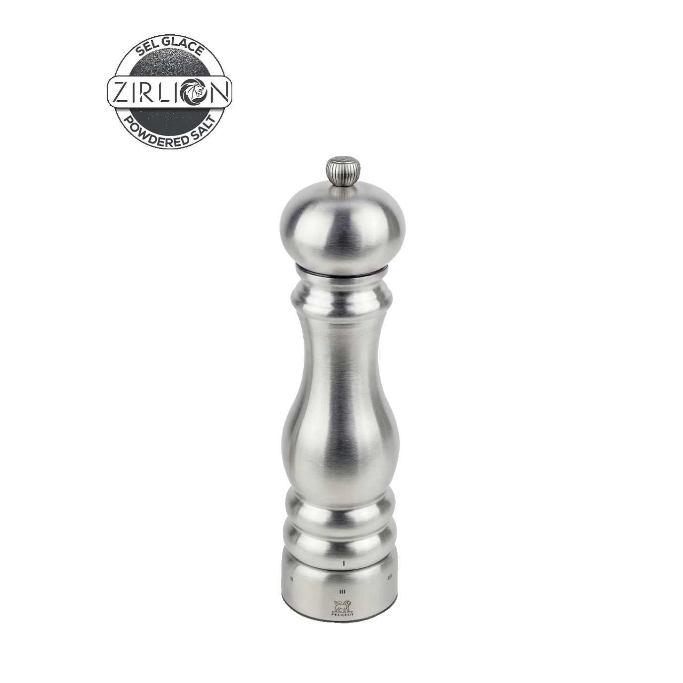 Nerezový mlýnek na sůl Paris Chef u’Select Zirlion, 22 cm