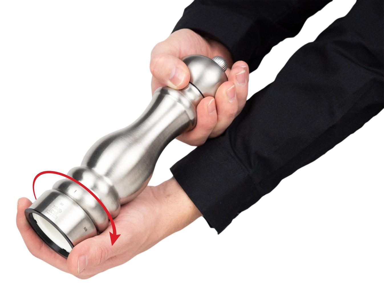 Nerezový mlýnek na sůl Paris Chef u’Select Zirlion, 22 cm