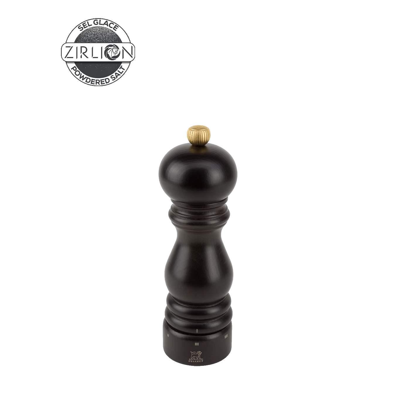 Mlýnek na sůl Paris u’Select Zirlion, 18 cm, čokoládový