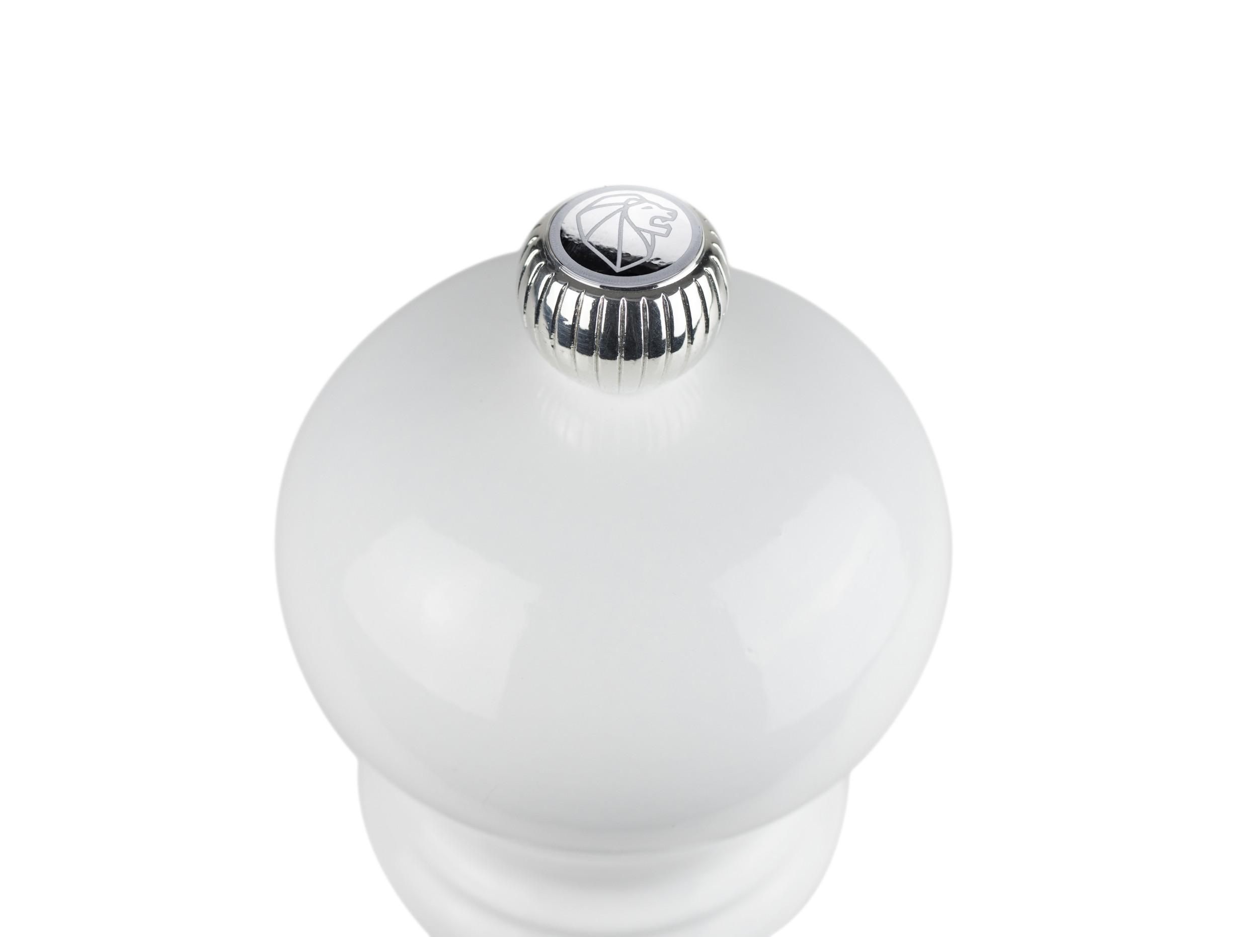 Dřevěný mlýnek Paris na sůl u’Select Zirlion, 30 cm, bílý lak