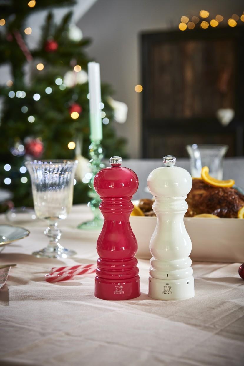 Dřevěný mlýnek ParisRama na sůl u’Select Zirlion, 18 cm, slonová kost