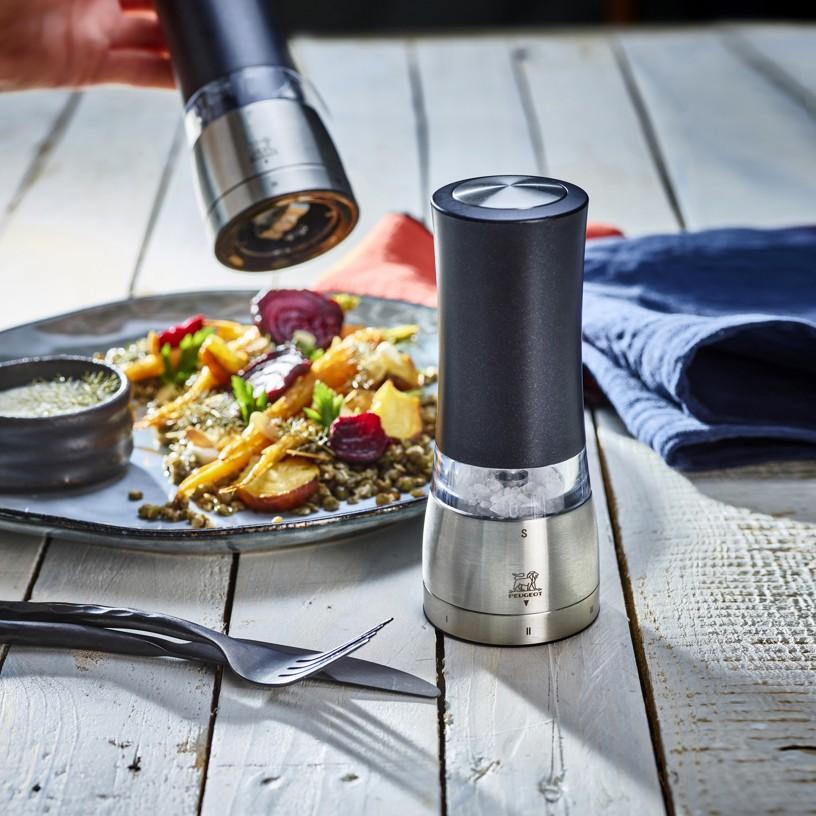 Elektrický mlýnek na sůl s osvětlením Daman u´Select Zirlion, 16 cm