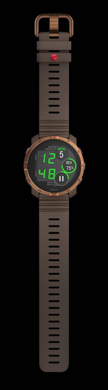 Sporttester Grit X2,S-L, hnědá