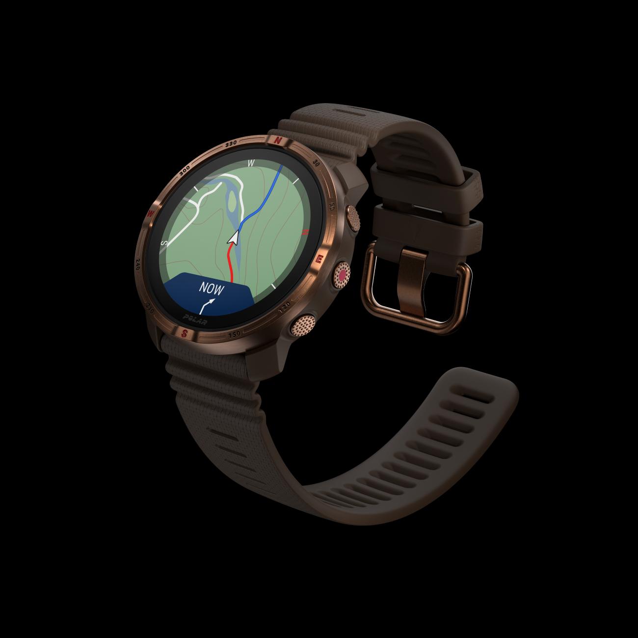 Sporttester Grit X2,S-L, hnědá