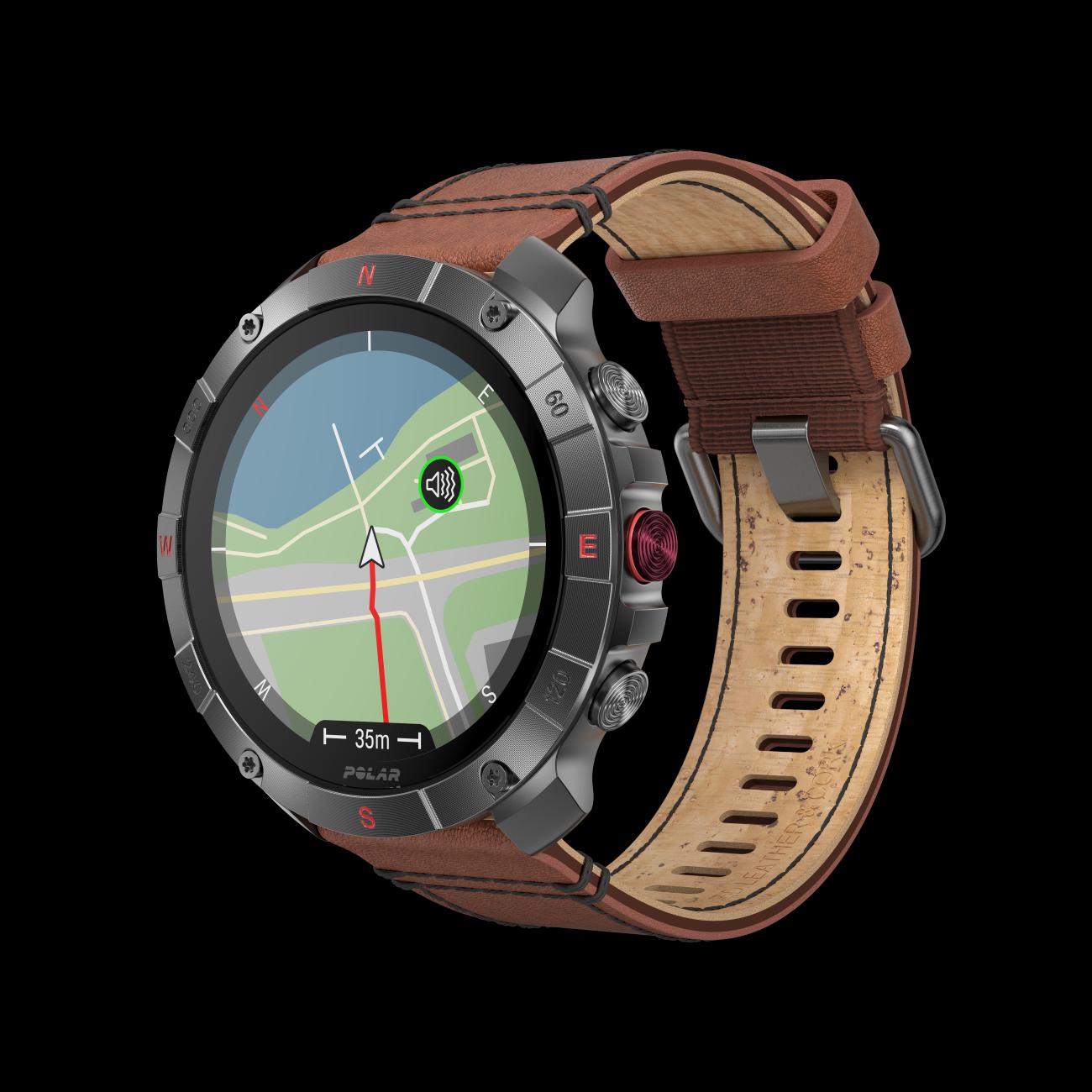 Sporttester Grit X2,S-L, hnědá