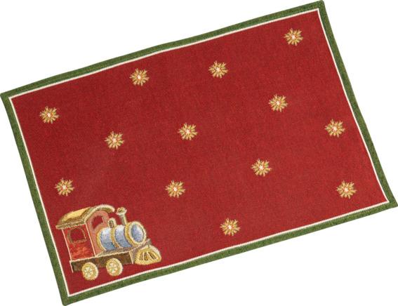 Sada vánočních gobelínových prostírání Toy’s Delight, 4 ks