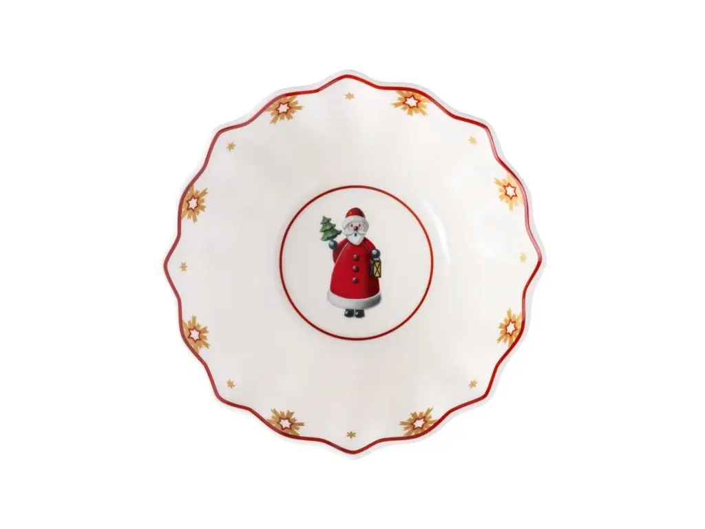 Sada vánočního porcelánu Toy’s Delight, Santa, 6 ks