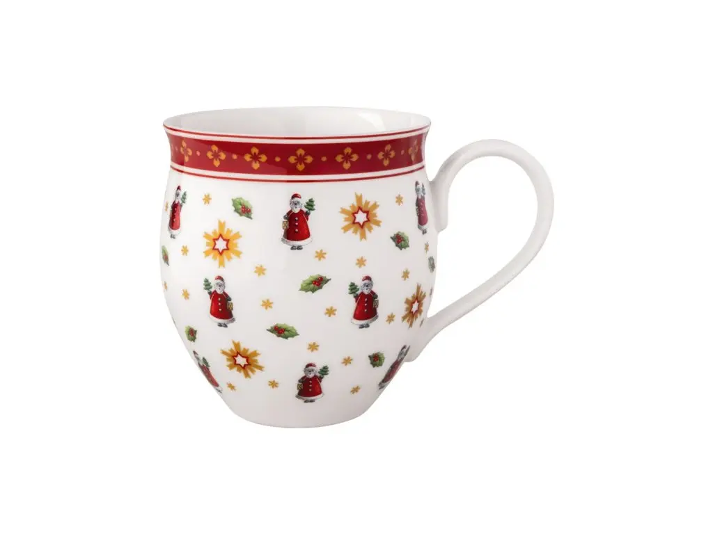 Sada vánočního porcelánu Toy’s Delight, Santa, 6 ks