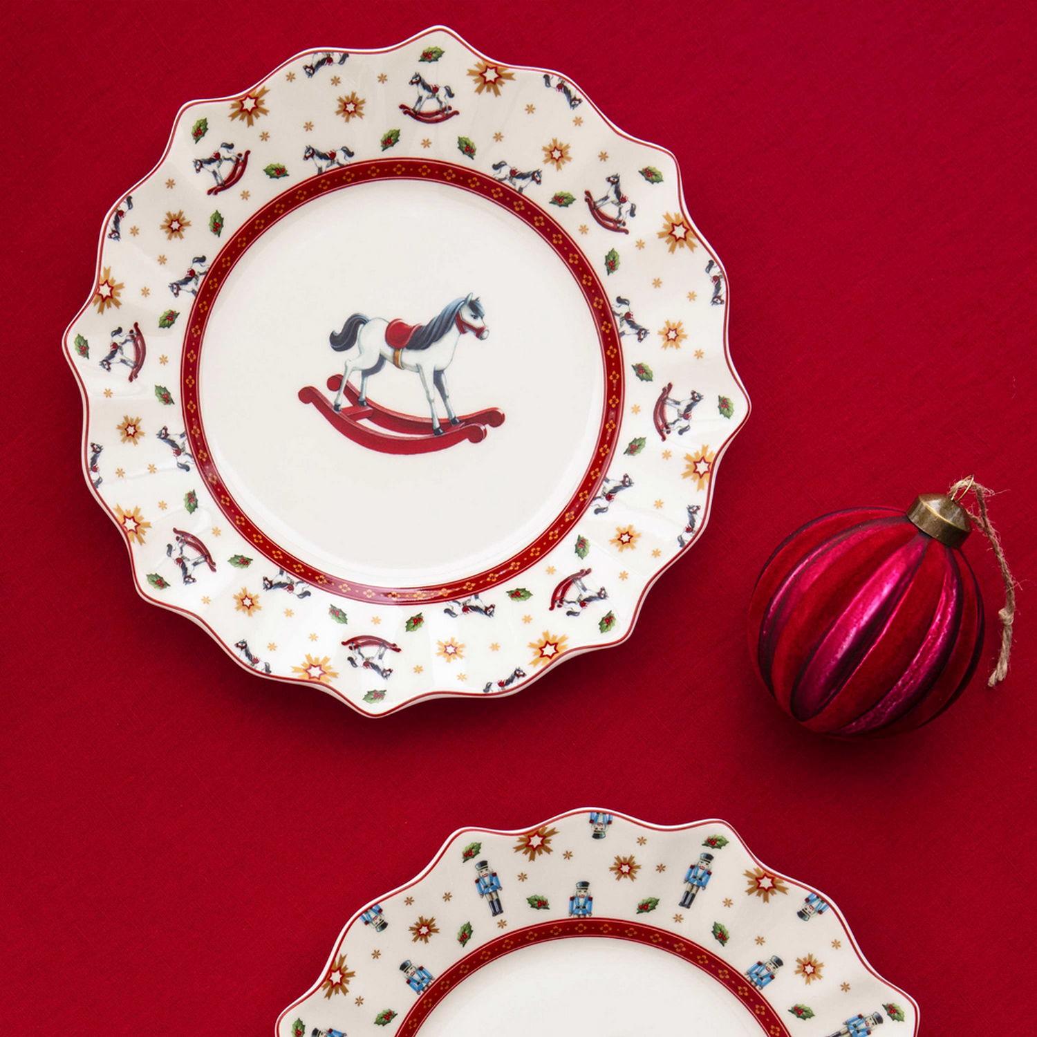 Sada vánočního porcelánu Toy’s Delight, Houpací koník, 6 ks