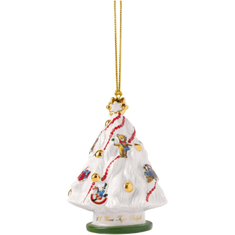 Závěsná porcelánová ozdoba Christmas Classics 2025, Stromeček, 9,8 cm