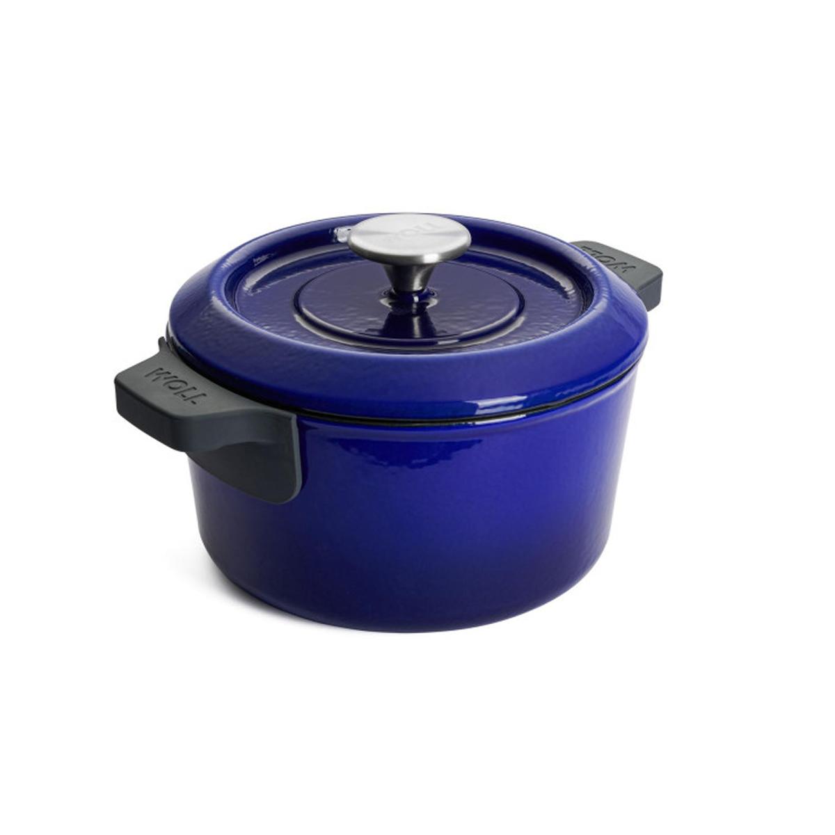 Litinový hrnec s poklicí, Iron, Ø 20 cm / 2,8 l , červená