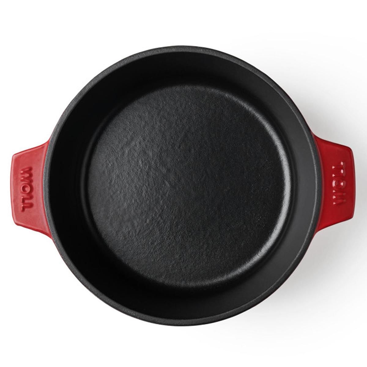 Litinový hrnec s poklicí, Iron, Ø 24 cm / 4,2 l, modrá