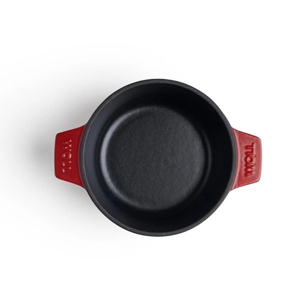 Litinový hrnec s poklicí, Iron, Ø 16 cm / 1,3 l, šedá