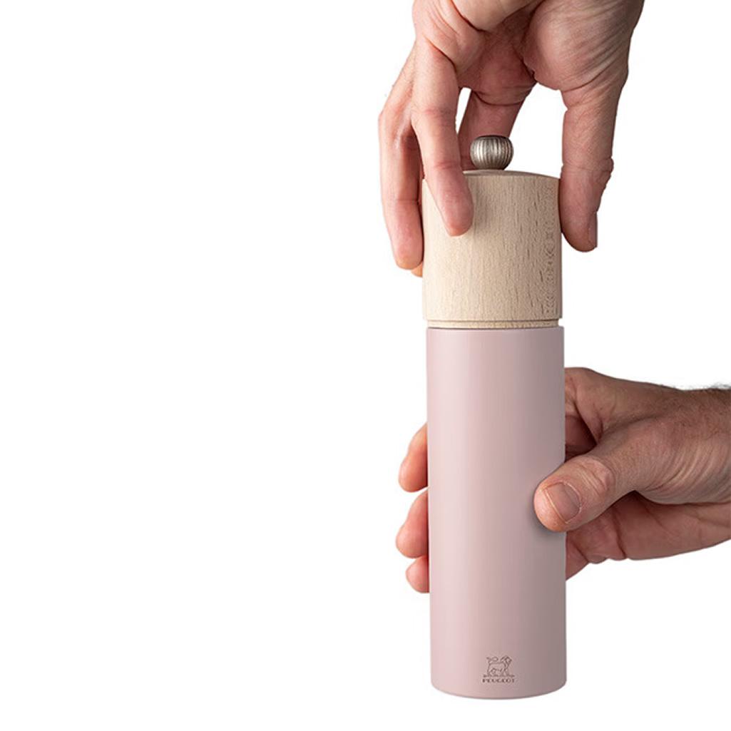 Mlýnek na sůl Boreal, 21 cm, pudrově růžová