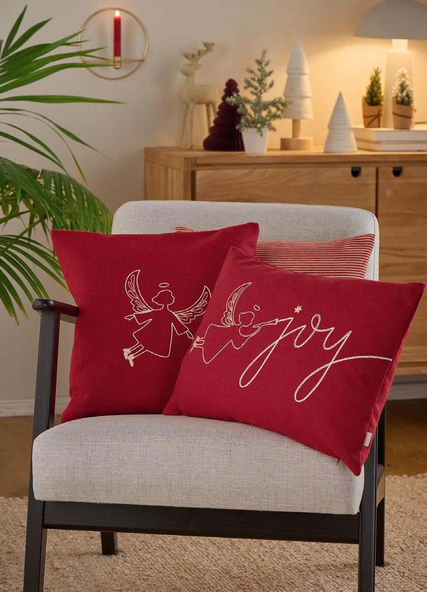 Povlak na polštář Stardust, 45 × 45 cm, red