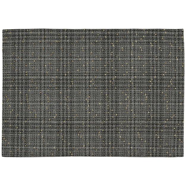 Třpytivé prostírání Lustrini, 35 × 50 cm, black