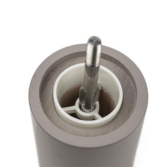 Mlýnek na sůl Boreal Zirlion, 12 cm, světle šedá