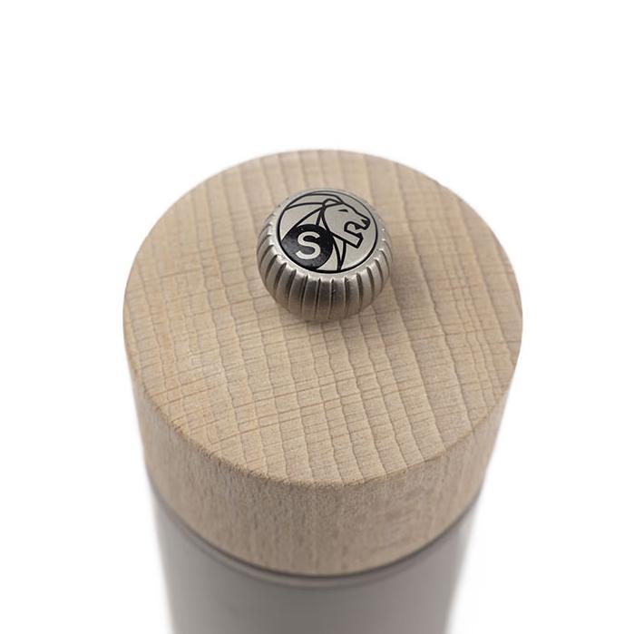 Mlýnek na sůl Boreal Zirlion, 12 cm, světle šedá