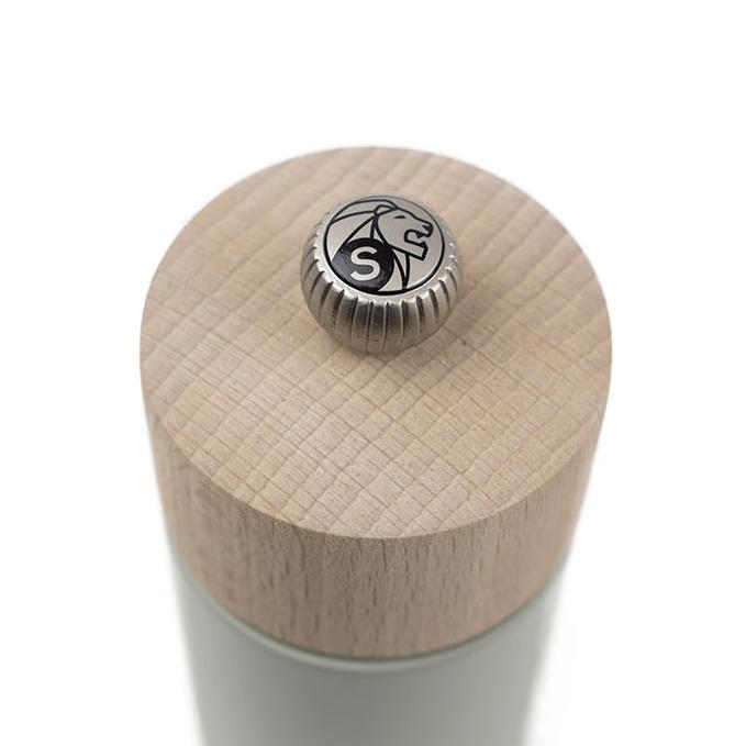 Mlýnek na sůl Boreal Zirlion, 12 cm, šalvějově zelená