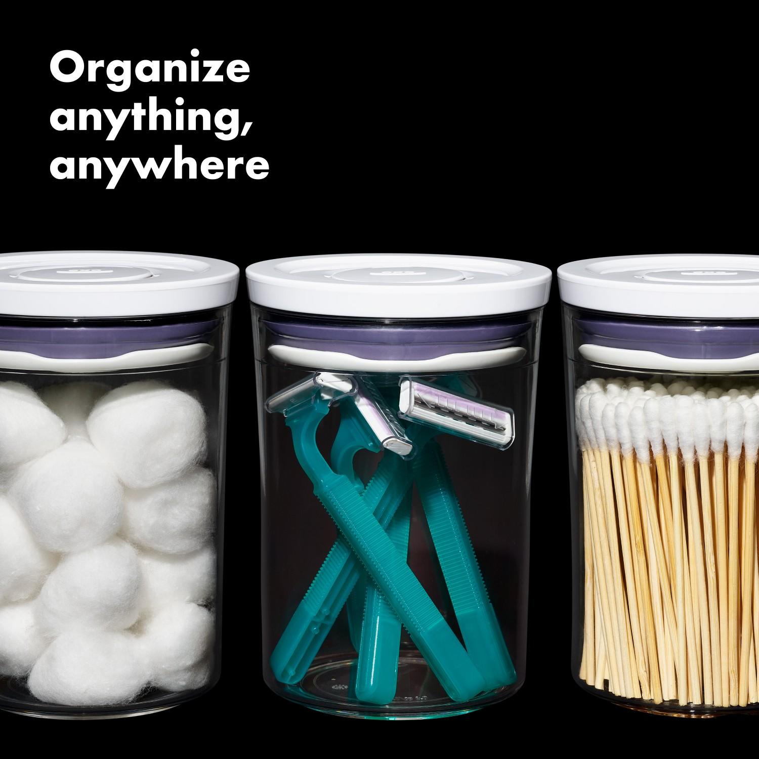 Sada kulatých dóz na potraviny POP Good Grips, 0,6 l, 3 ks