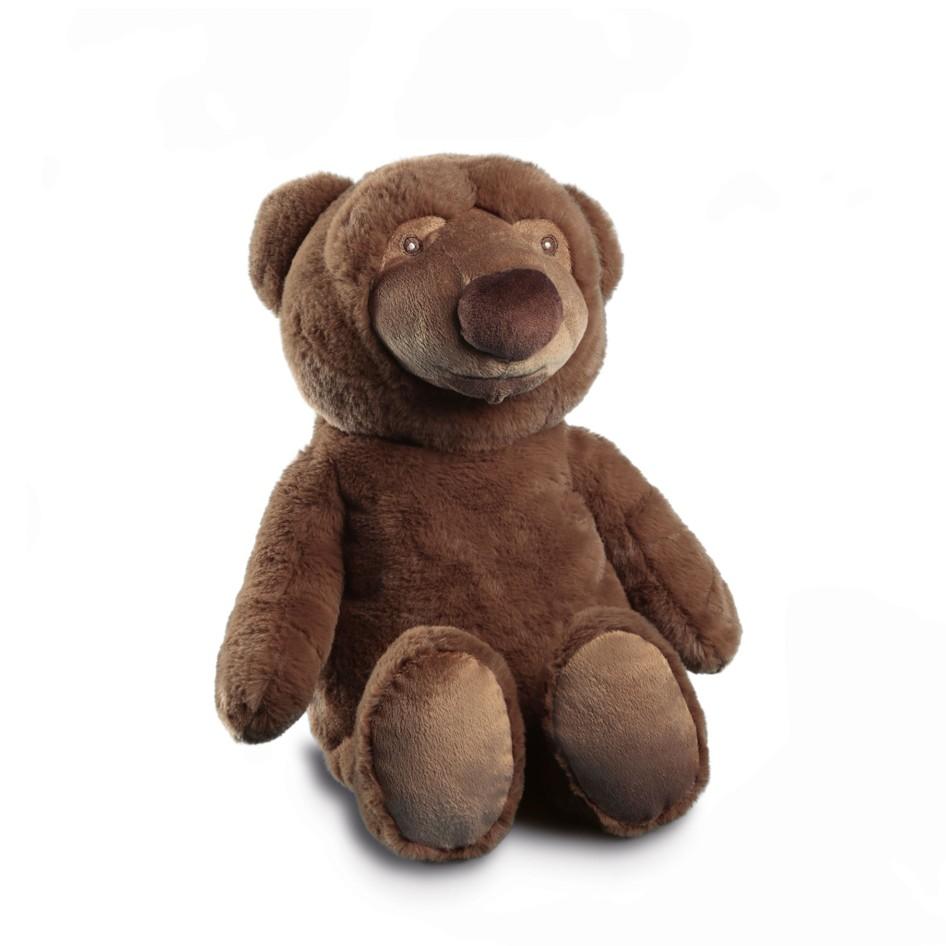 Dětská deka s plyšovým medvědem Brunem, 75 x 100 cm