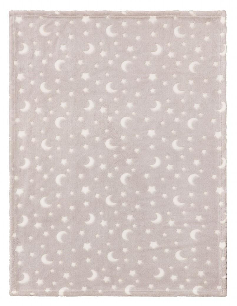 Dětská deka s plyšovým pejskem Maxem, 75 x 100 cm