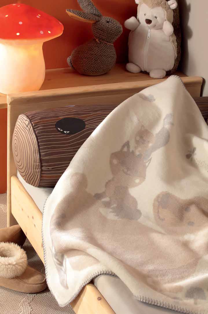 Dětská deka Foxy Friends, 75 x 100 cm