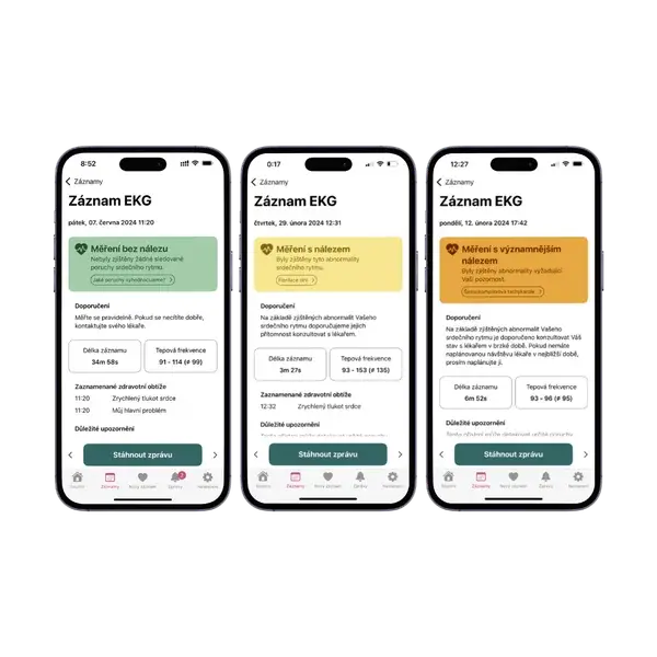 MyKARDI aplikace na 24 měsíců s hrudním snímačem TF Polar H10, vel. XS-S