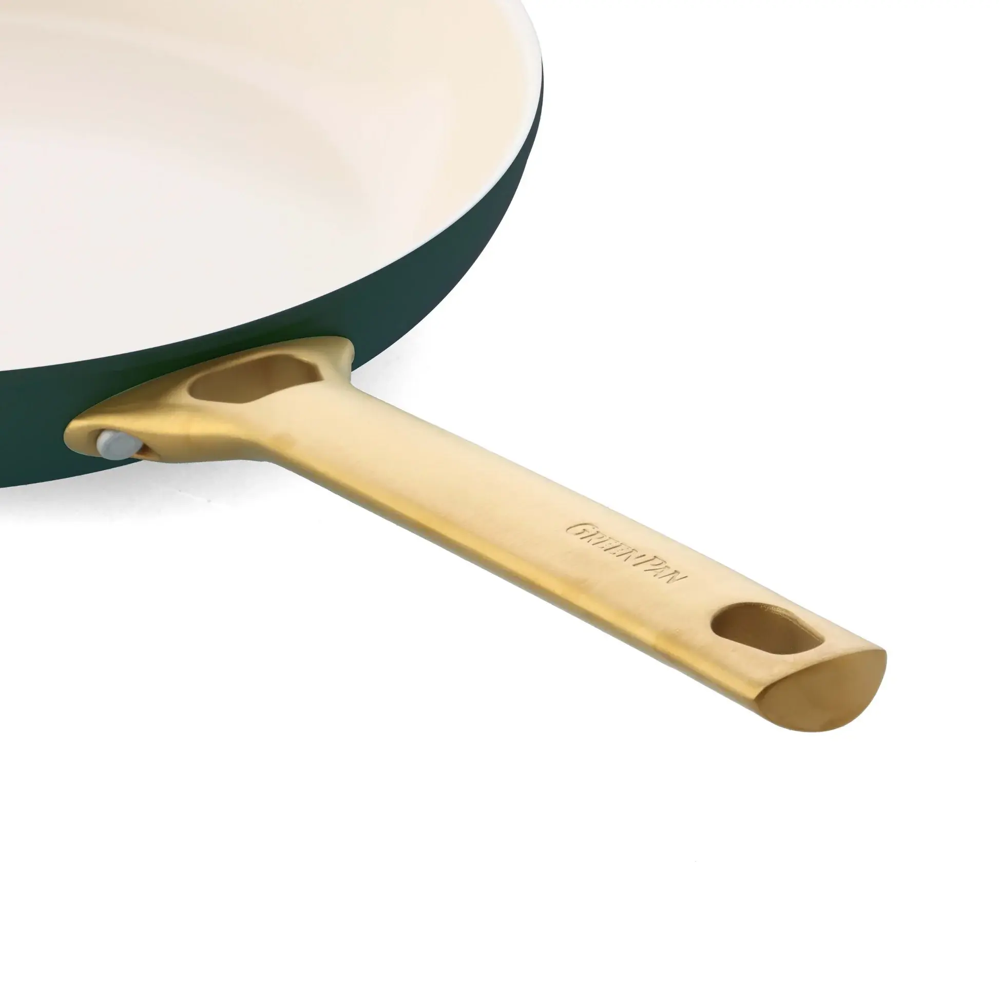 Sada nádobí s nepřilnavým keramickým povrchem, Padova Reserve, 10 ks, tmavě zelená