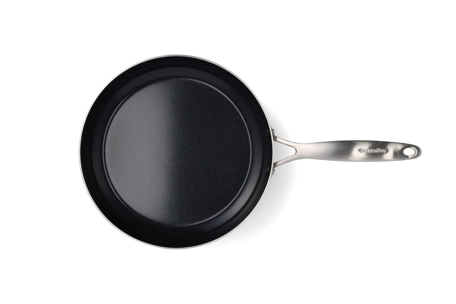 Sada 2 nerezových pánví s keramickým nepřilnavým povrchem, Geneva, Ø 20 a 28 cm