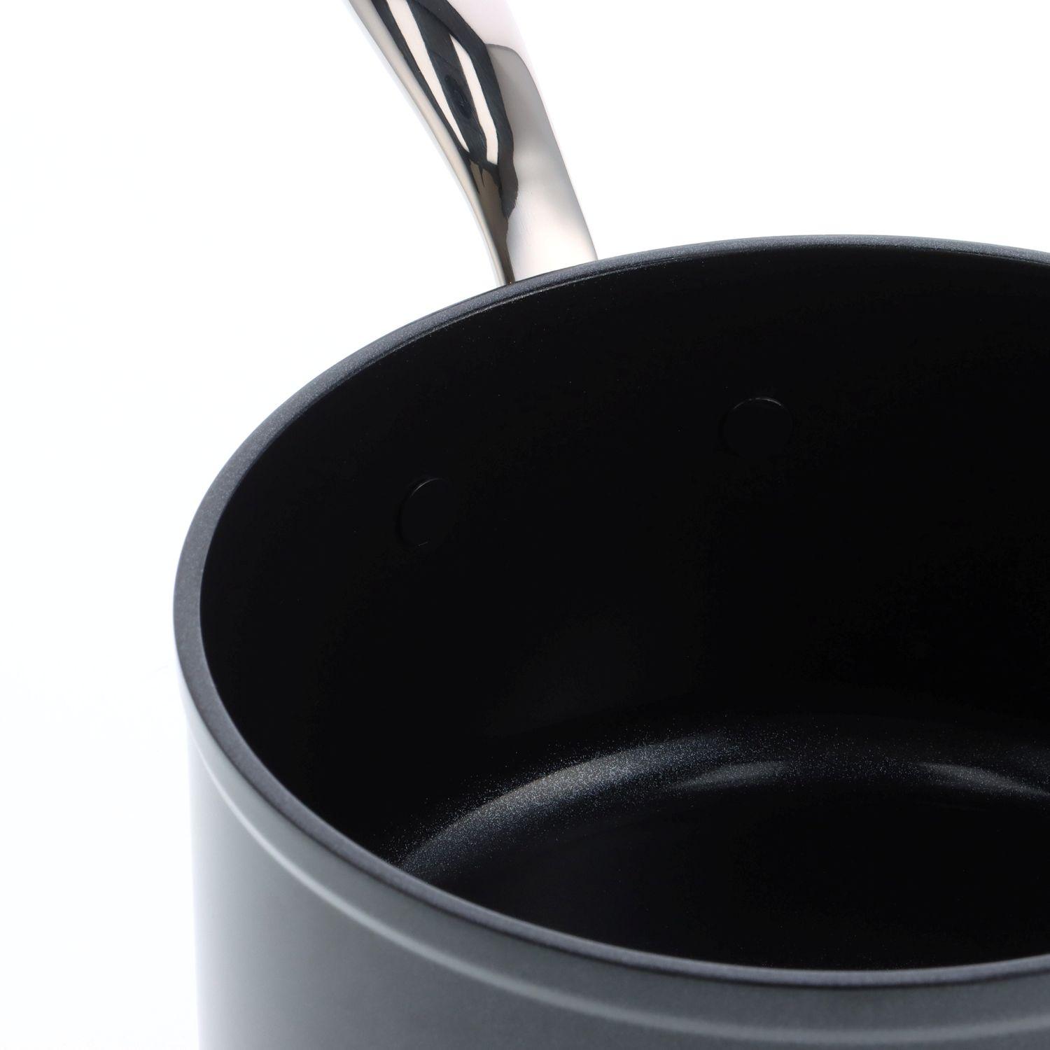 GreenPan BARCELONA PRO omáčník 18 cm s poklicí, černá