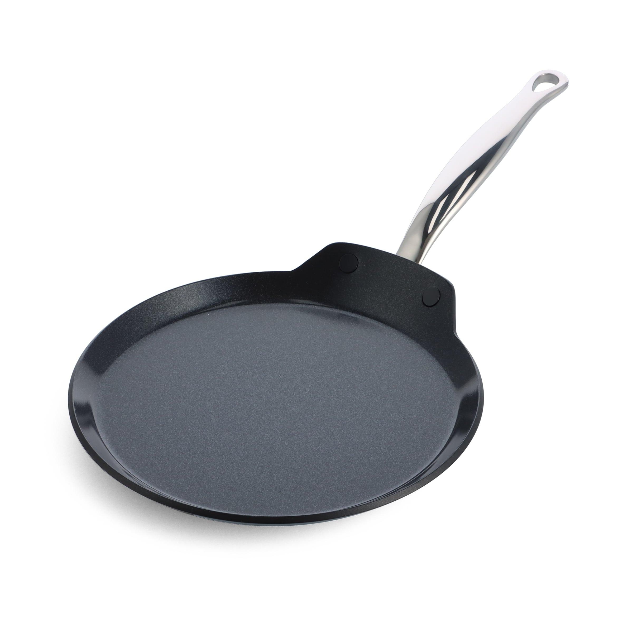 GreenPan BARCELONA PRO pánev na palačinky 24 cm, černá