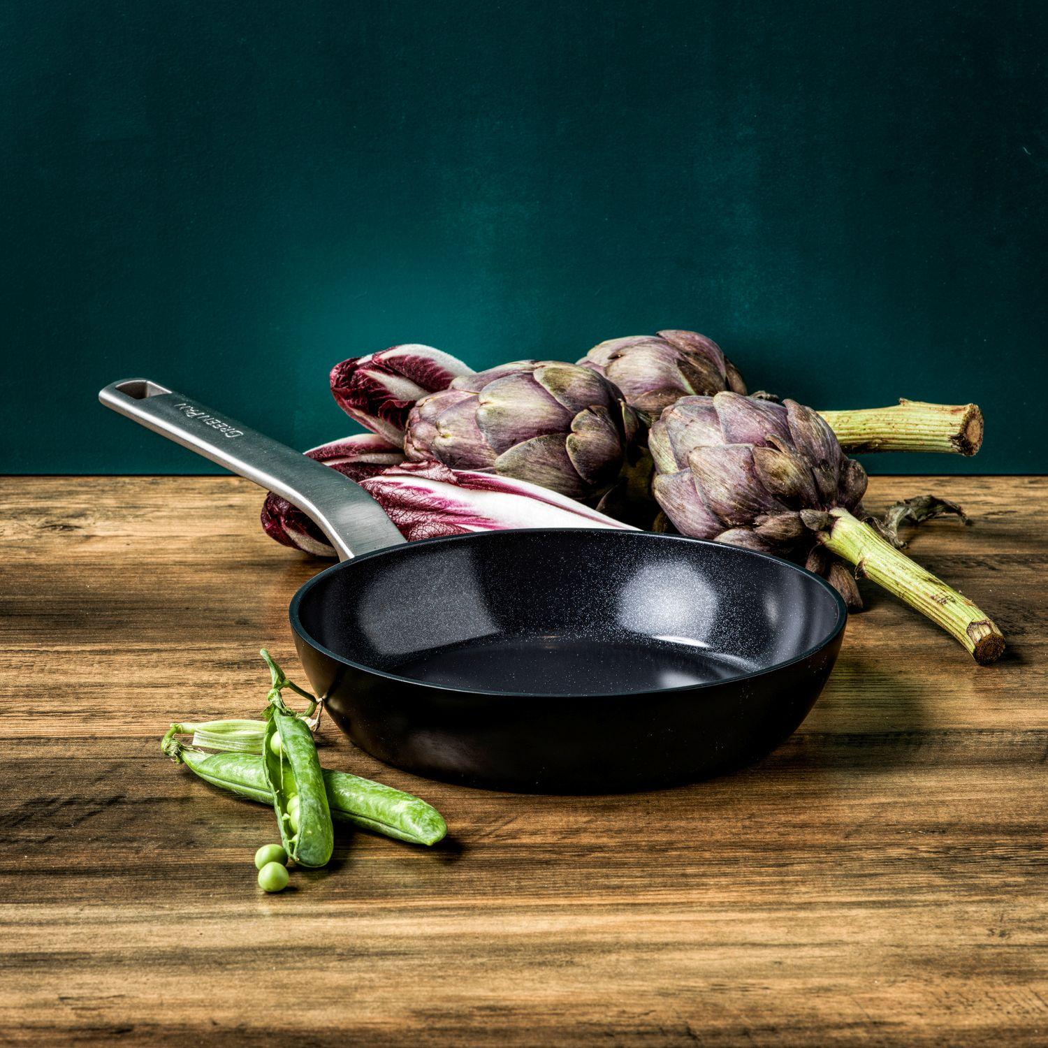 Nepřilnavá keramická pánev Evolution, Ø 20 cm, černá