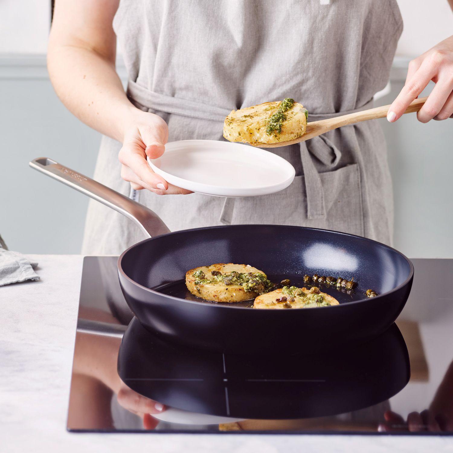 Nepřilnavá keramická pánev Evolution, Ø 28 cm, černá