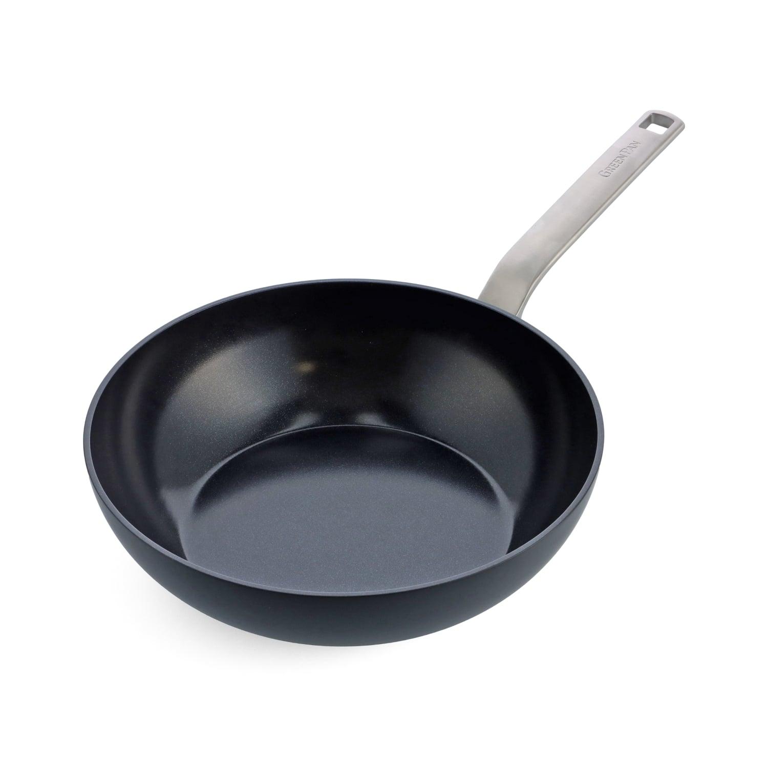 Nepřilnavá keramická wok pánev Evolution, Ø 28 cm, černá