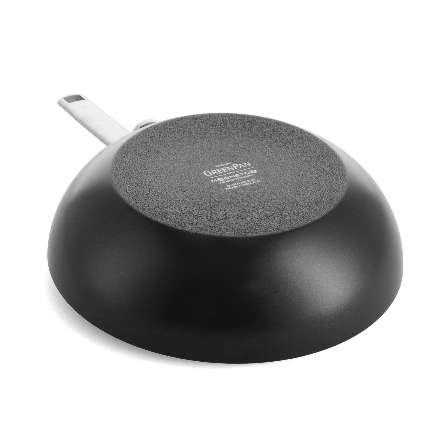 Nepřilnavá keramická wok pánev Evolution, Ø 28 cm, černá