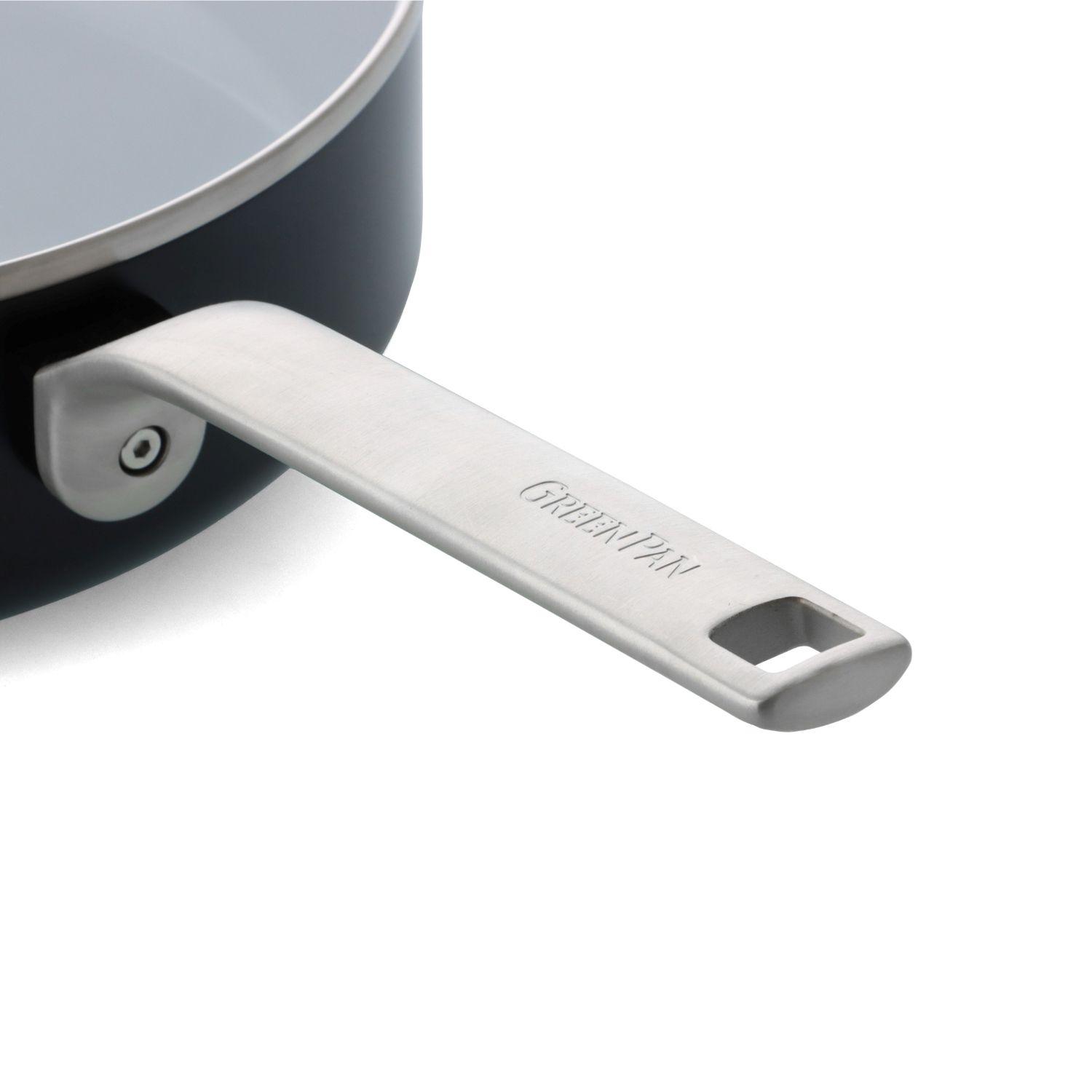 Nepřilnavá keramická soté pánev s poklicí Evolution, Ø 26 cm, černá