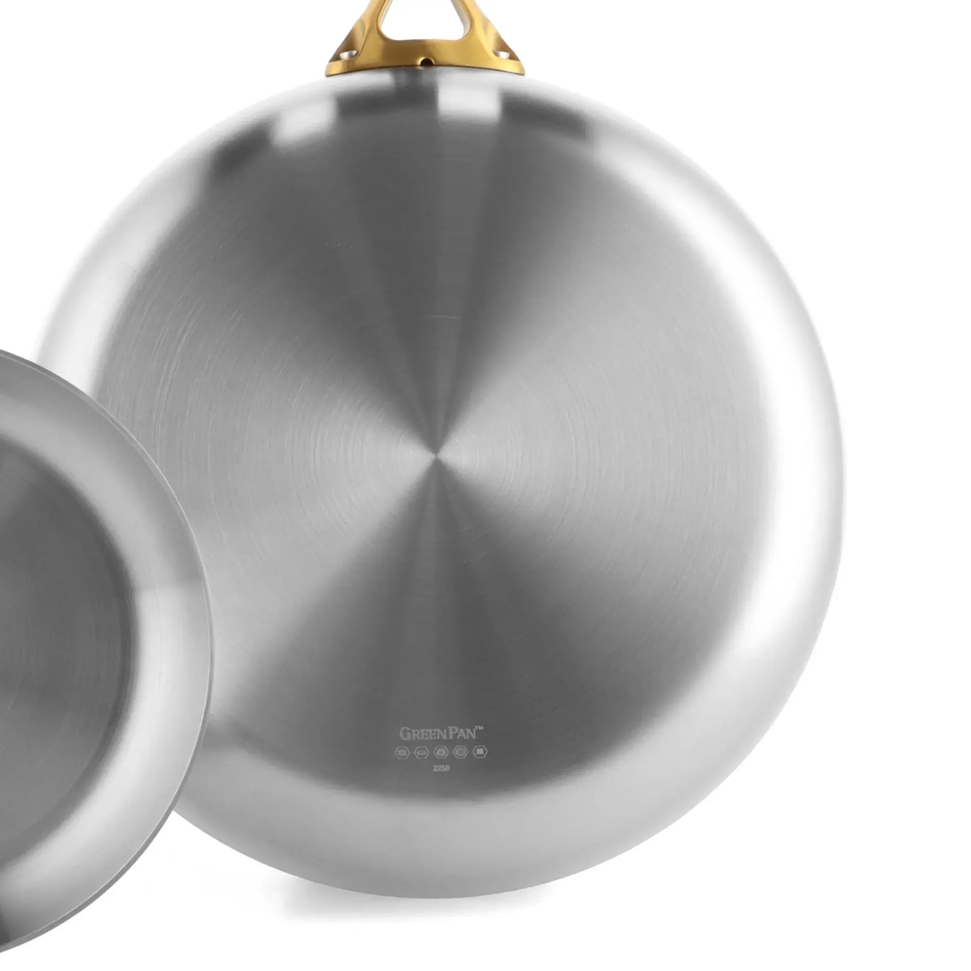 Sada 2 nerezových pánví Padova, 20 + 28 cm