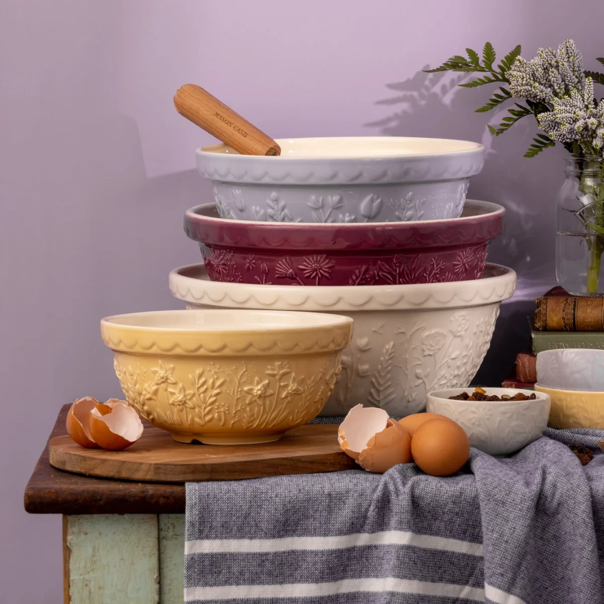 In the Meadow Mixing Bowls_quadro (Vlastní)