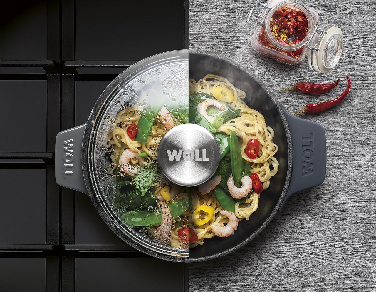 Sada litinového hrnce a servirovací litinové pánve s poklicí, Iron, Ø 20 cm