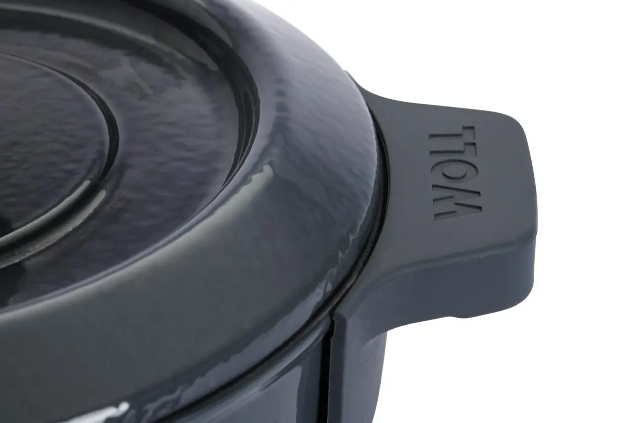 Sada litinového hrnce a servirovací litinové pánve s poklicí, Iron, Ø 20 cm