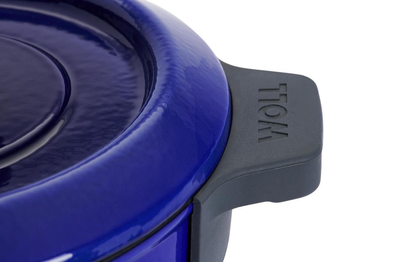 Sada 2 litinových hrnců Ø 20 cm a  Ø 24 cm, Iron, modrá