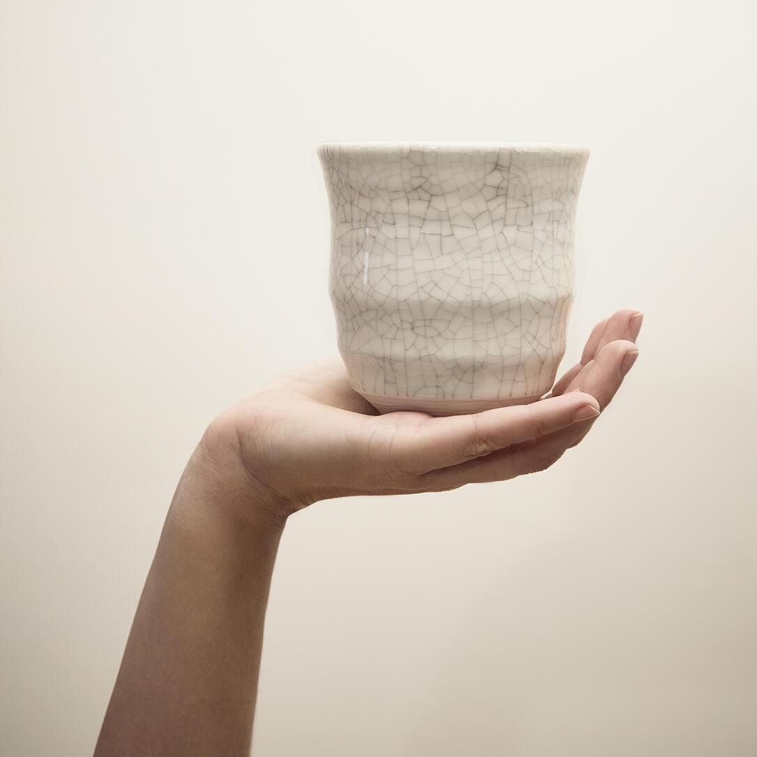 Hrnek bez ouška Dashi, 0,42 l, Quartz Craquelé